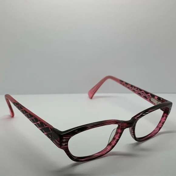 Lawrence Eyewear RDF120 Red Oval Sunglasses Frames - Picture 2 of 7